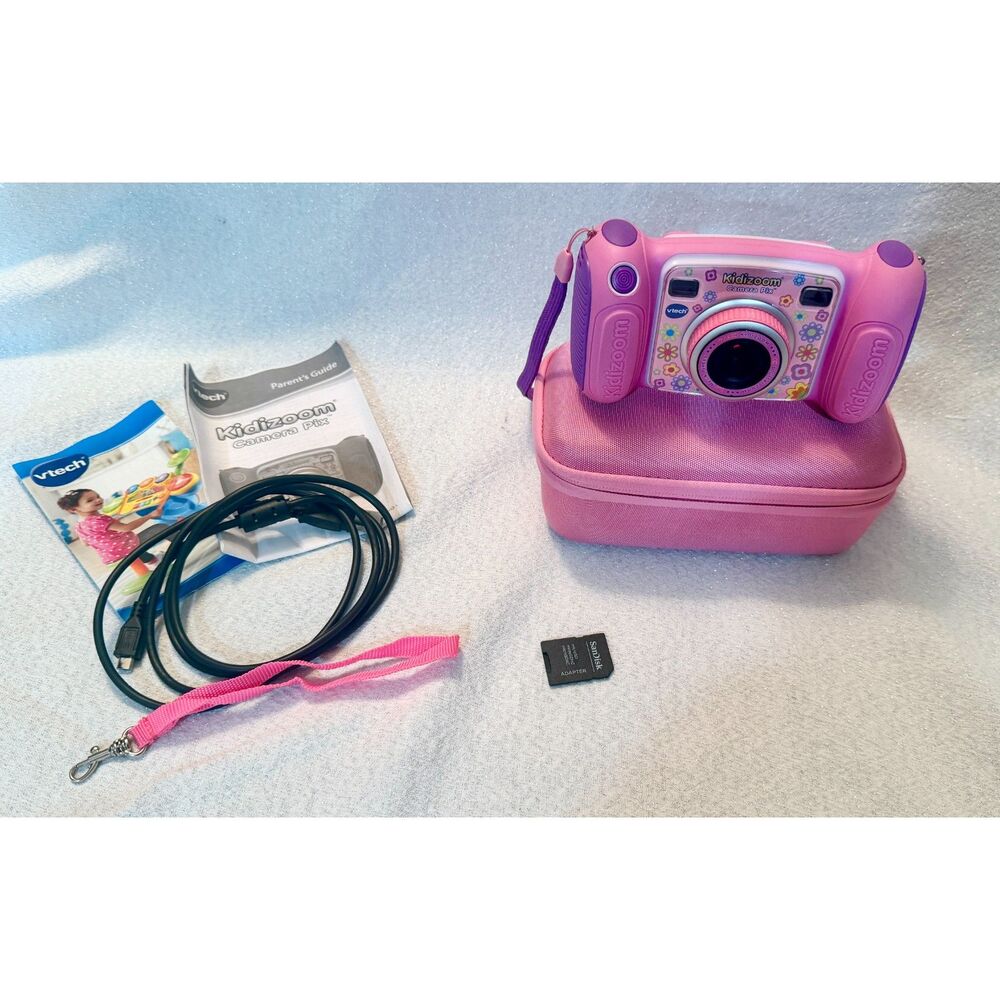 Pink VTech KidiZoom Camera Pix Set
